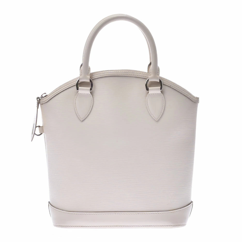 LOUIS VUITTON Epi Lockit Ivory White Leather Handbag